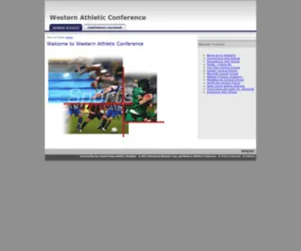 Wacny.org(Western Athletic Conference) Screenshot