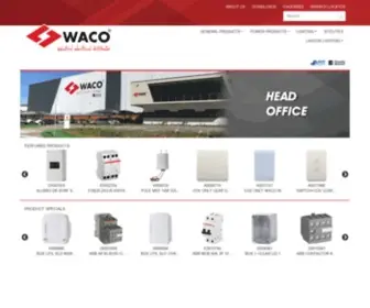 Wacoelec.co.za(WACO Industrial Electrical Distributor) Screenshot