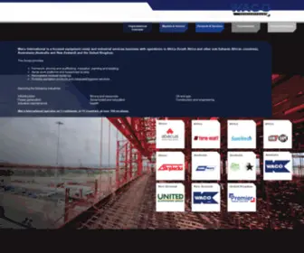Wacointernational.co.za(Wacointernational) Screenshot