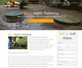 WacosepticPumping.com(WacosepticPumping) Screenshot