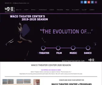 Wacotheatercenter.com(Where Art Can Occur) Screenshot