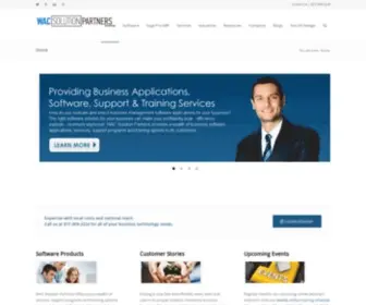 Wacsolutionpartners.com(Business technology) Screenshot