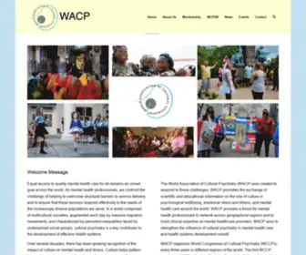 Waculturalpsy.org(World Association of Cultural Psychiatry) Screenshot