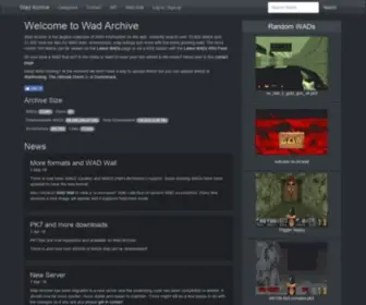 Wad-Archive.com(Wad Archive) Screenshot