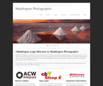 Waddingtonphoto.com(Teaching you to become a Product Photographer) Screenshot