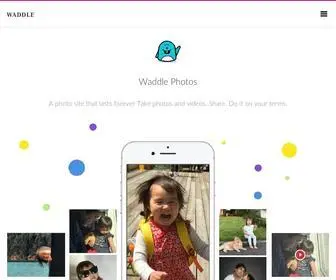 Waddlehq.com(The best way to keep a private journal for your child. Tell a story) Screenshot