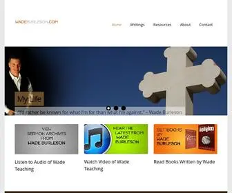 Wadeburleson.com(The Official Site of Wade Burleson) Screenshot