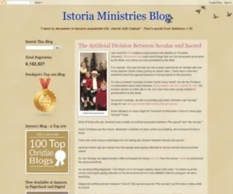 Wadeburleson.org(Istoria Ministries Blog) Screenshot