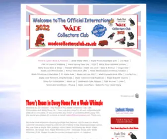 Wadecollectorsclub.co.uk(Wade Collectors Club) Screenshot