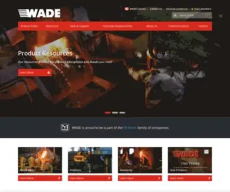 Wadedrains.com(WADE) Screenshot