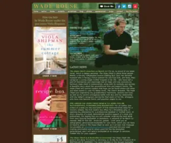 Waderouse.com(Memoirist & Novelist) Screenshot