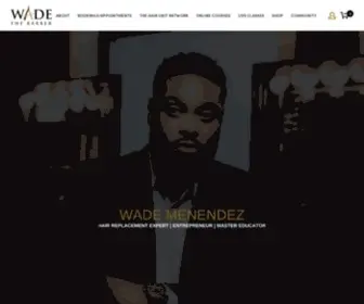 Wadethebarber.com(HAIR REPLACEMENT EXPERT) Screenshot