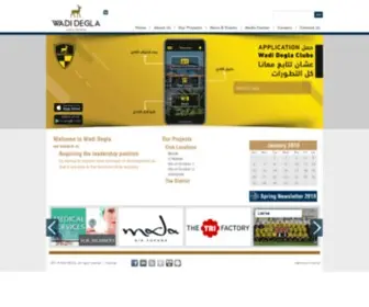 Wadidegla.com(WadiDegla Holding company) Screenshot