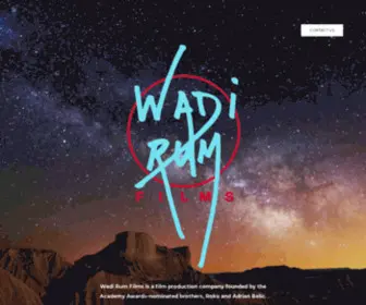 Wadirum.com(Wadi Rum Films) Screenshot