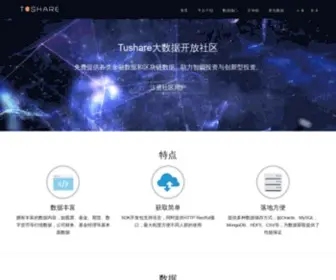 Waditu.com(Tushare大数据社区) Screenshot