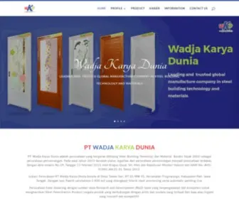 Wadjakaryadunia.com(Wadja Karya Dunia (WKD)) Screenshot