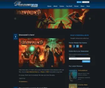 Wadjeteyegames.com(Wadjet Eye Games) Screenshot