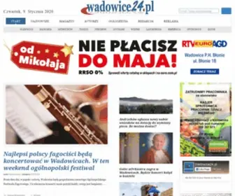 Wadowice24.pl(Wadowice 24.pl) Screenshot