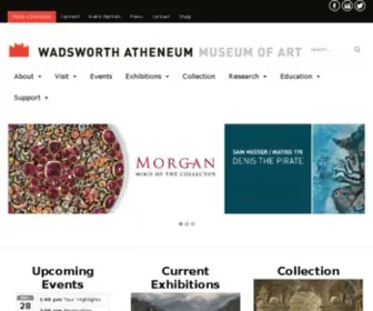 Wadsworthatheneum.org(Wadsworthatheneum) Screenshot