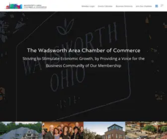 Wadsworthchamber.com(About Our Chamber) Screenshot