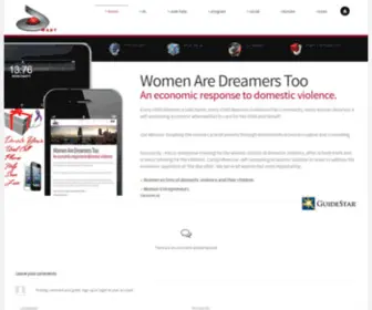 Wadt.org(Women Are Dreamers Too) Screenshot