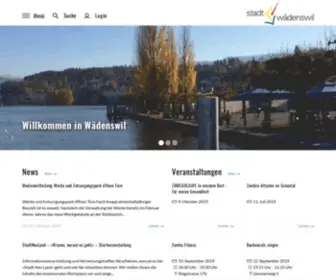Waedenswil.ch(Wädenswil) Screenshot