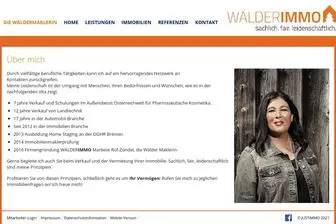 Waelderimmo.at(Wälderimmo) Screenshot