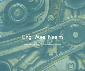 Waelnesim.com(Wael Nesim Office) Screenshot