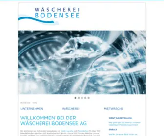 Waescherei-Bodensee.ch(Wäscherei) Screenshot