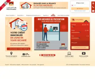 Wafaimmobilier.com(Wafa immobilier) Screenshot