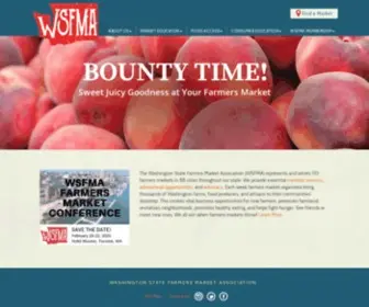 Wafarmersmarkets.org(Washington State Farmers Market Association) Screenshot