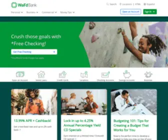 Wafdbank.com(Bank Accounts) Screenshot
