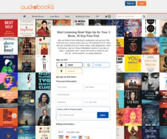 Waferbooks.club(Get 3 Audiobooks Free) Screenshot