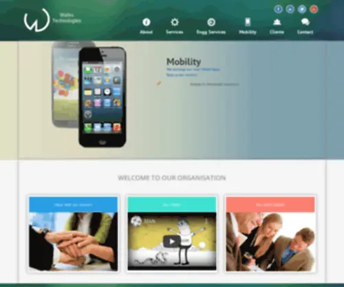 Wafes.com(Wafes Technologies) Screenshot
