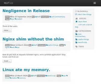 Waff.co(Waff) Screenshot