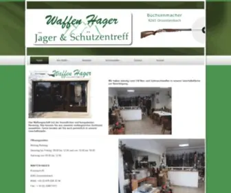 Waffen-Hager.at(Büchsenmacher) Screenshot