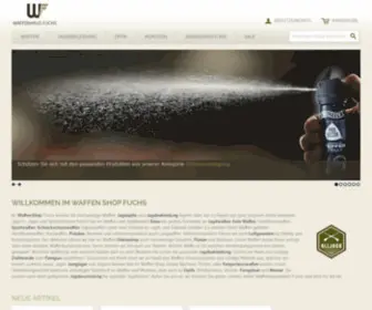 Waffen-Jagd-Shop.de(Waffen Online Shop für Jagdbekleidung) Screenshot