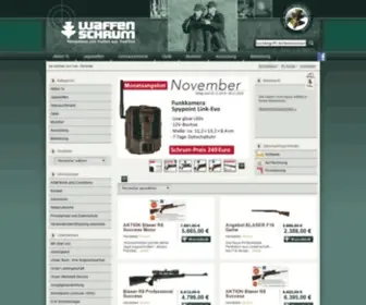 Waffen-SChrum.de(Waffen Schrum) Screenshot