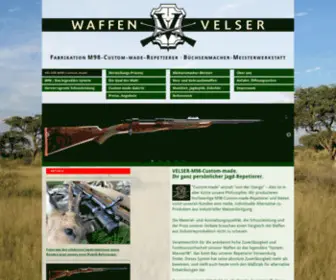 Waffen-Velser.de(WAFFEN-VELSER | Home) Screenshot