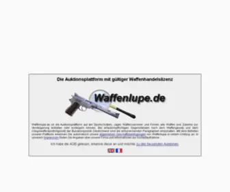 Waffenlupe.de(waffenlupe) Screenshot