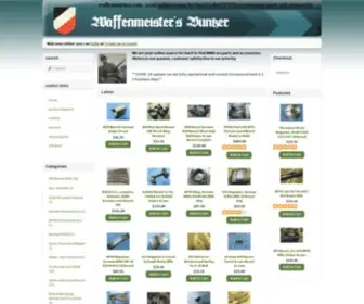 Waffenmeisters.com(We are your online source for hard to find WWII era parts and accessories. History) Screenshot