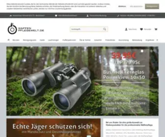 Waffenpflegewelt.de(Professionelle Waffenpflege & Zubehör für den Schützen & Jäger) Screenshot