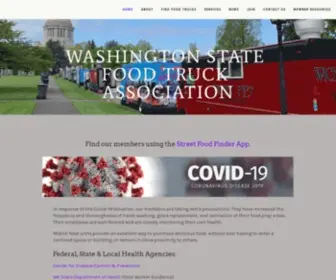 Wafoodtrucks.org(Washington State Food Truck Association) Screenshot