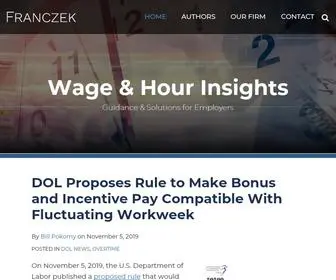 Wagehourinsights.com(Wage & Hour Insights) Screenshot