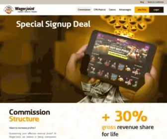 Wagerjoint.com Screenshot