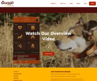 Waggit.dog(Waggit is a smart collar and mobile app) Screenshot
