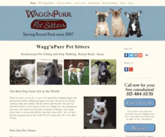 Waggnpurr.com(Exceptional Pet Sitting) Screenshot