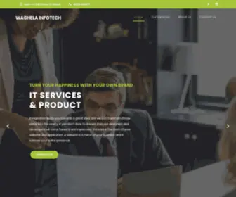 Waghelainfotech.com(Turn Happiness With Your Own Brand) Screenshot
