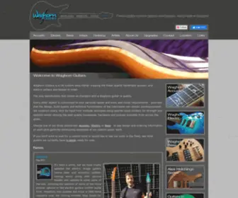 Waghornguitars.com(Waghorn Guitars) Screenshot