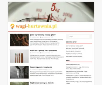 Wagi-Hurtownia.pl(Wagi elektroniczne) Screenshot